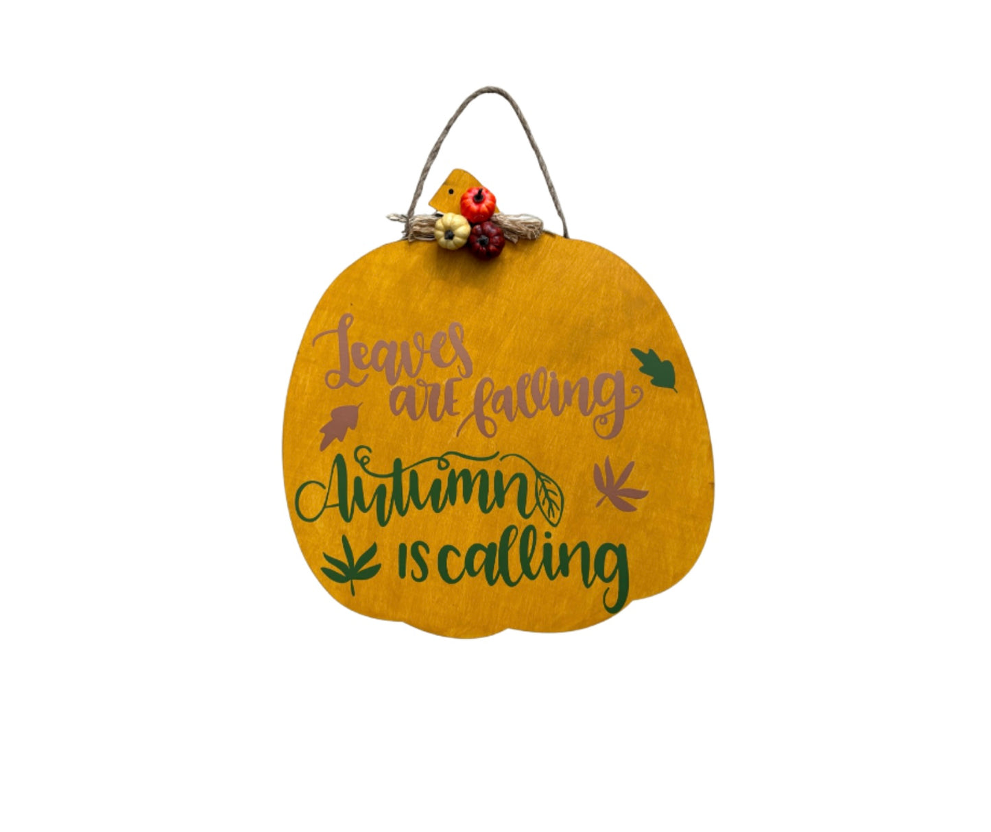 Autumn Leaves Wooden Wall Decor