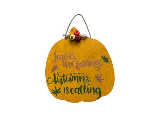 Autumn Leaves Wooden Wall Decor