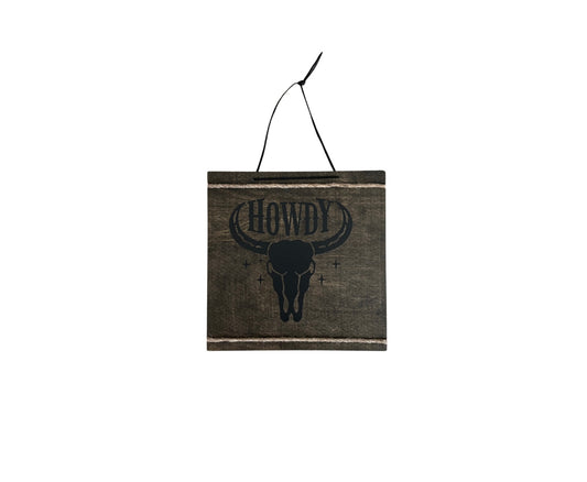 Howdy Wooden Wall Decor
