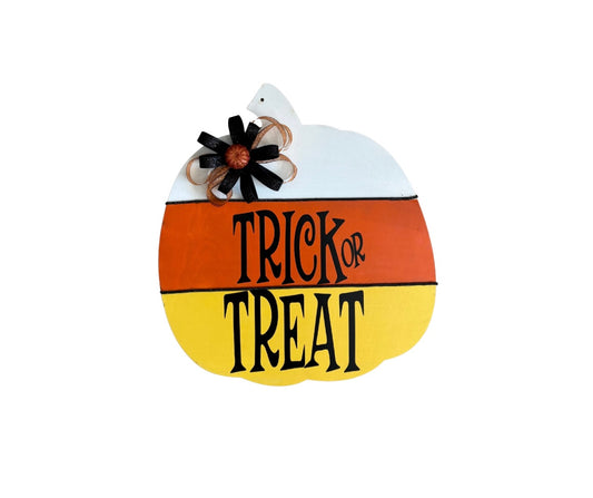 Trick Or Treat Wooden Wall Decor