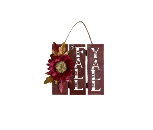 Fall Y’All Wooden Wall Decor