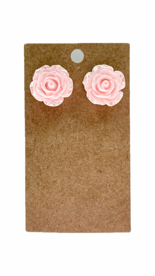 Rose Stud Earrings