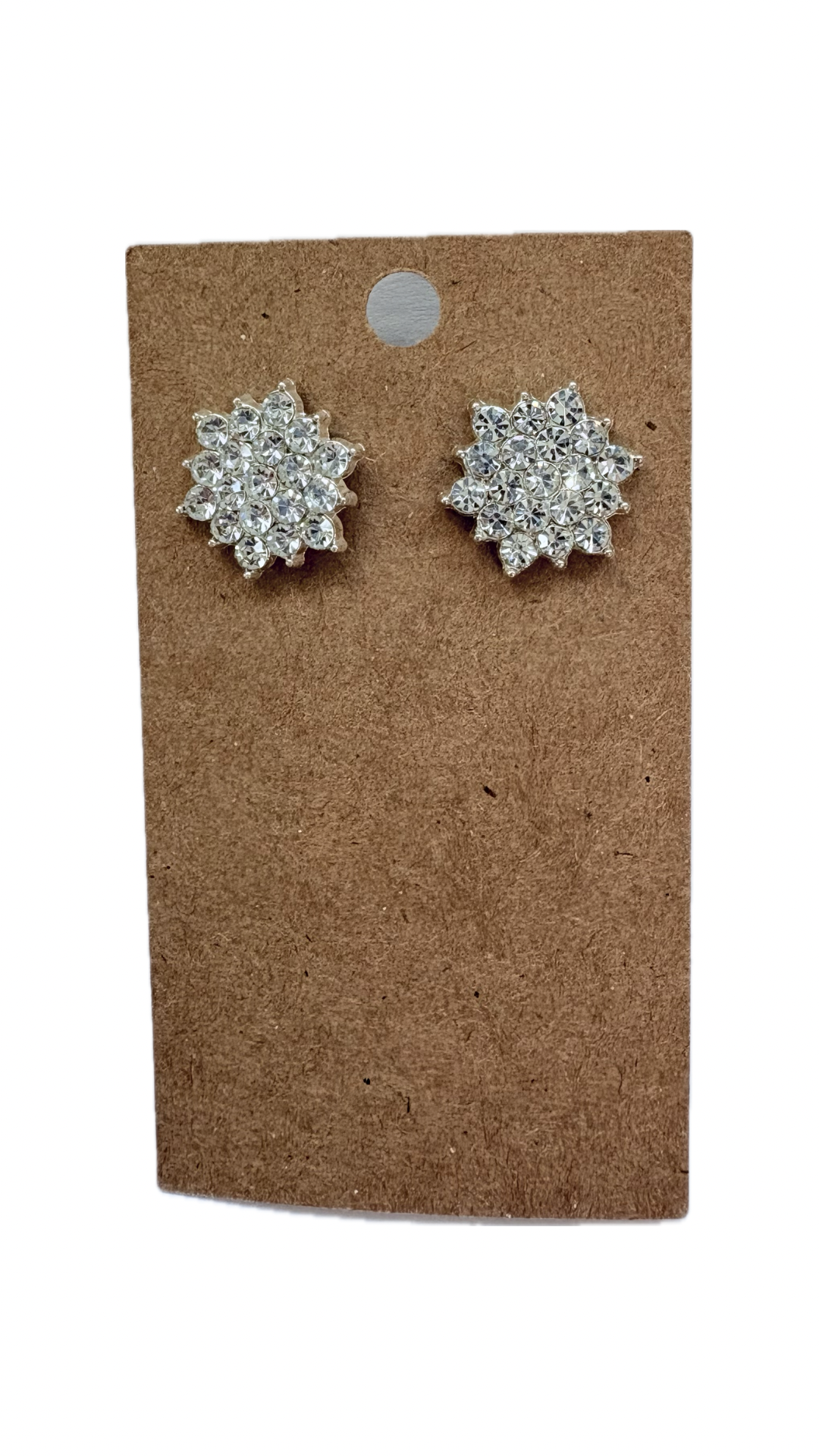 Diamond Clusters Stud Earrings
