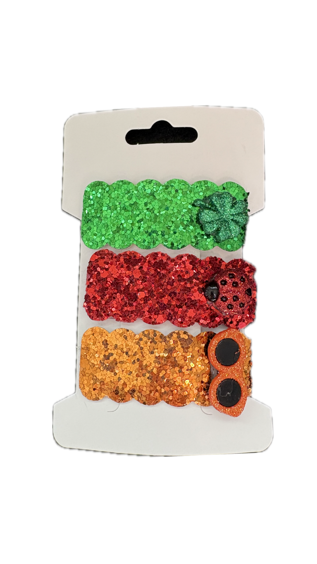 Multi Seasons Faux Leather Snap Clips