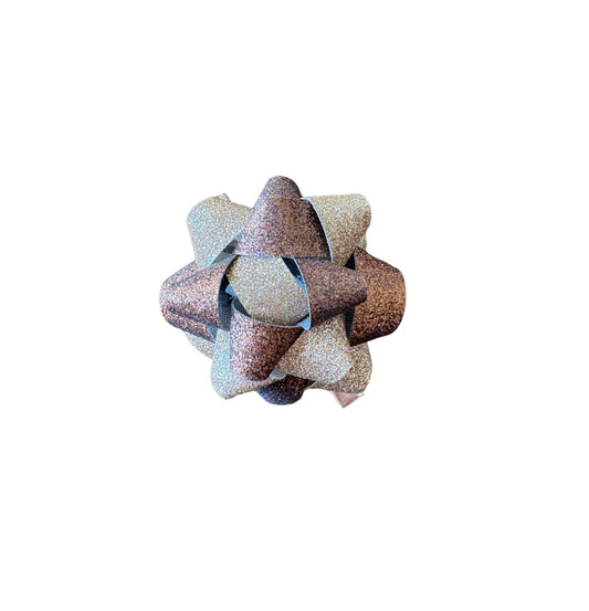 Thankful Faux Leather Present Bow