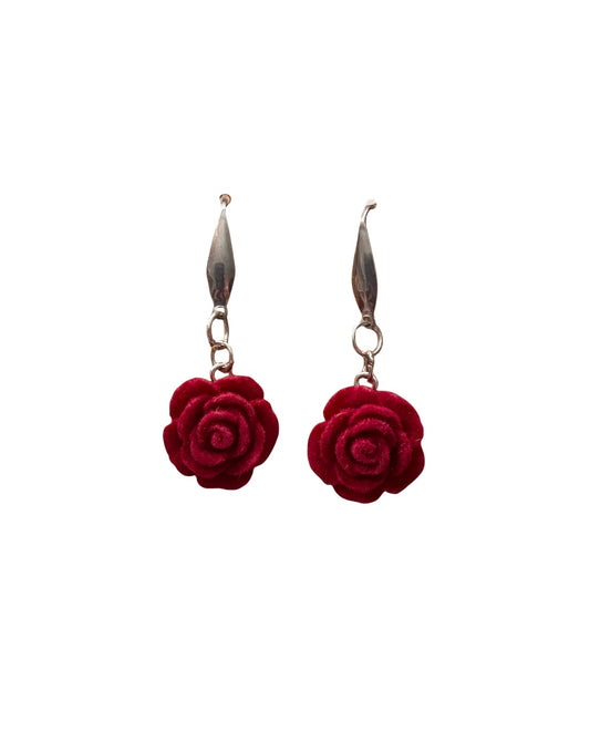 Velvet Rose Earrings