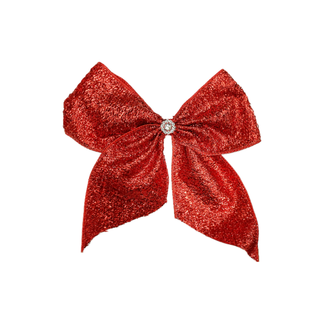 Holiday Red Ribbon Bow