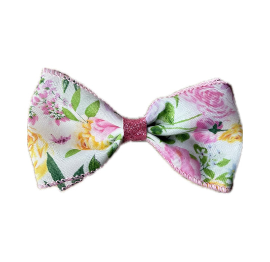 Floral Ribbon Bow| Headband